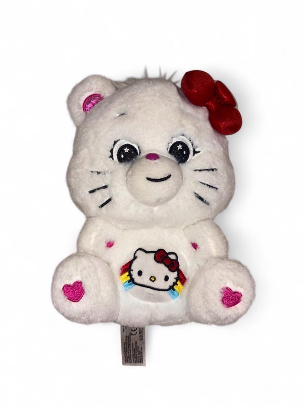 Care Bears x Hello Kitty & Friends 10” Cheer Bear Plush – Sanrio Collaboration